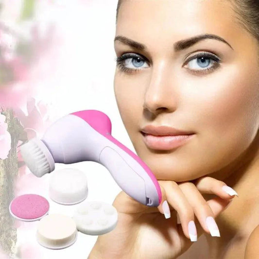 5‑In‑1 Electric Facial Cleansing Massager