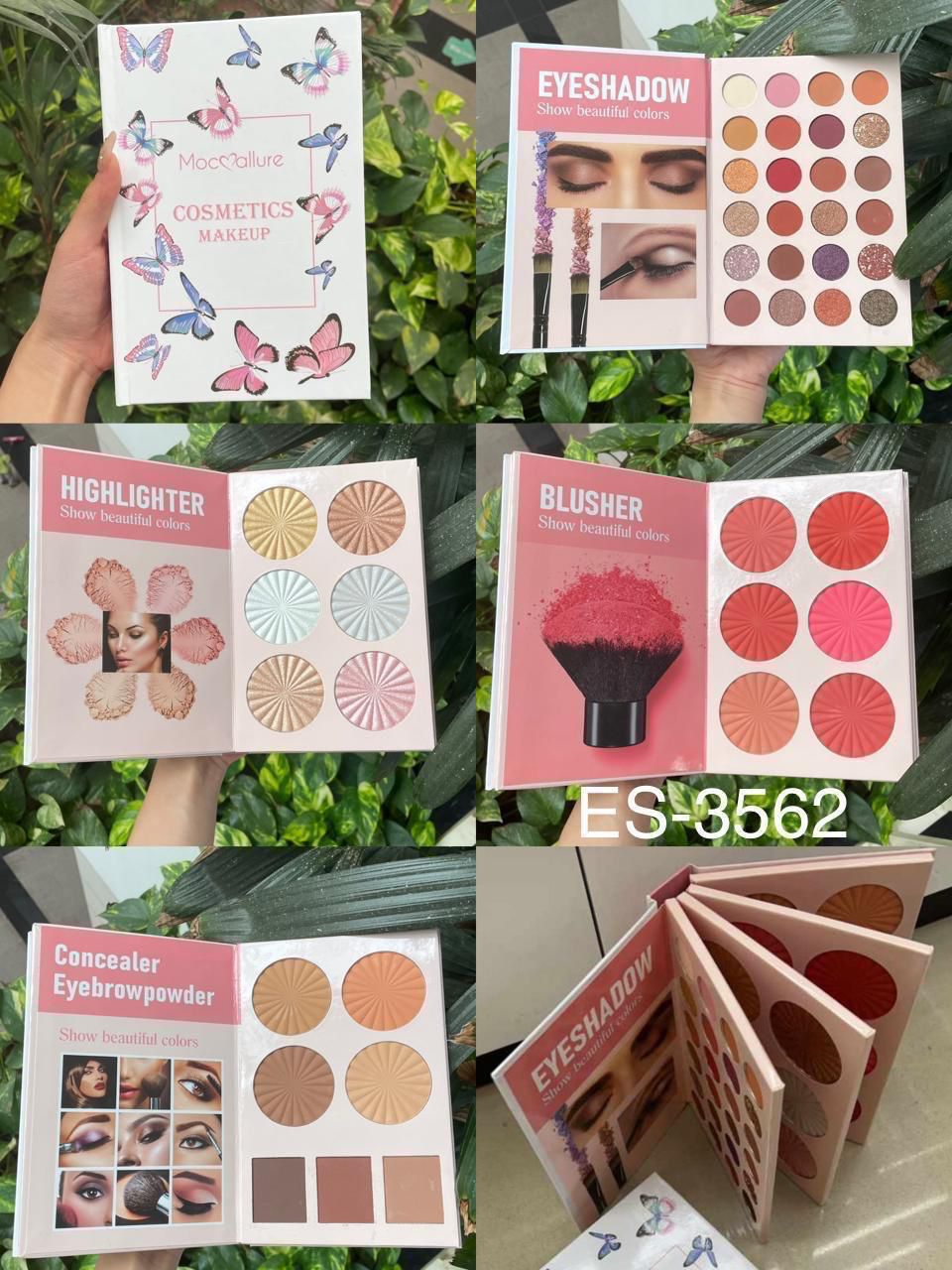 Mocallure 4 Fold Makeup Book palette