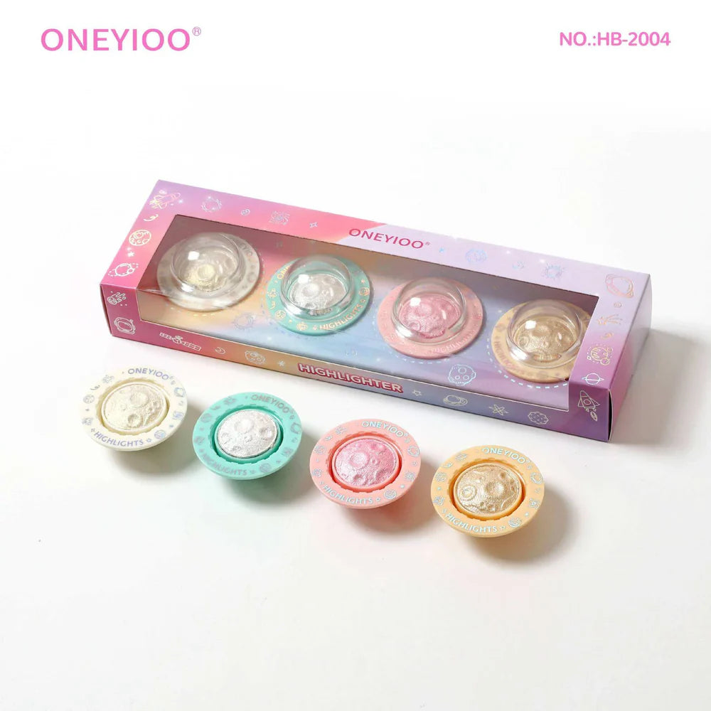 Oneyioo 4 Color Highliter Box
