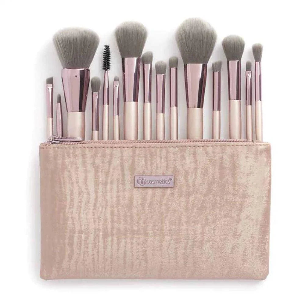 Bh 15pcs Lavish Brush set with Cosmetic Bag