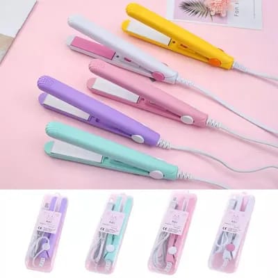 Mini Hair Straightener And Curling Iron | Girls Favorite