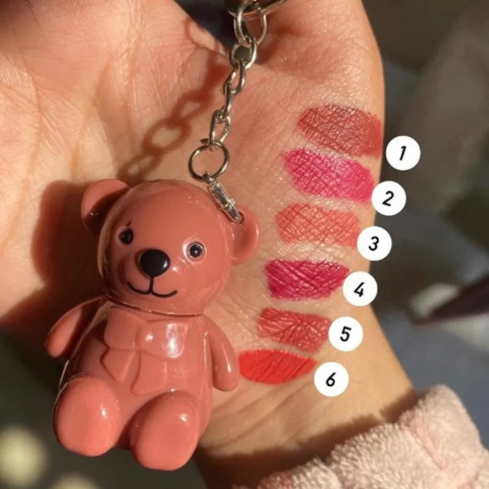 Mocallure Teddy Bear Matte Lip Gloss