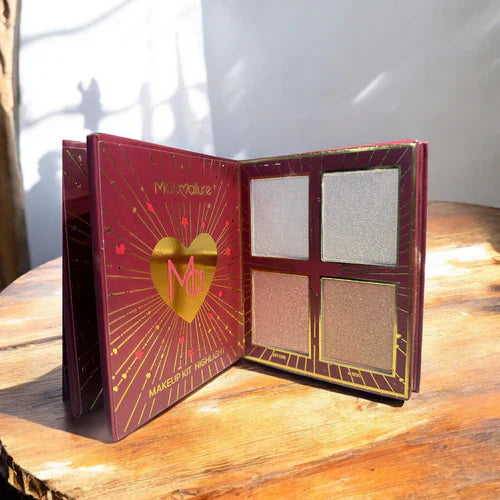 Mocallure 4 Fold Mini Makeup Book Palette