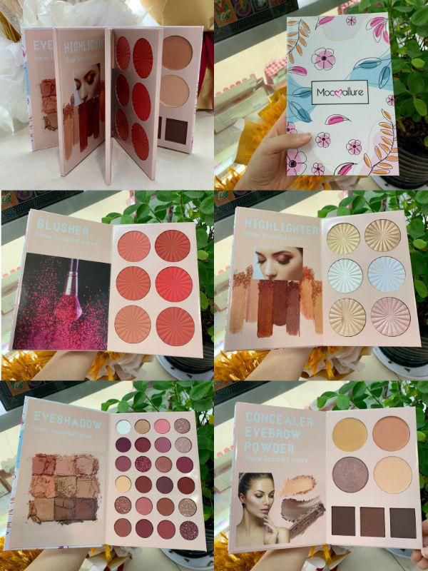 Mocallure 4 Fold Makeup Book palette