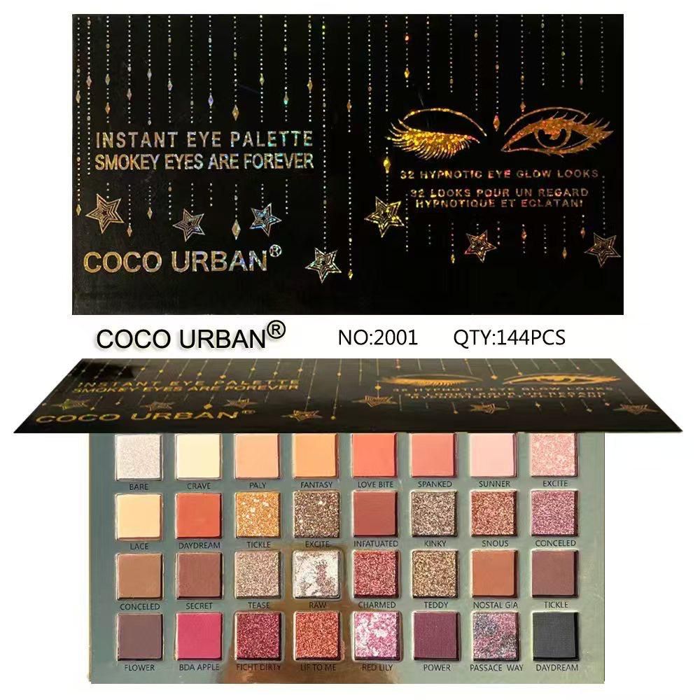 Coco Urban 32 color Eyeshadow Palette
