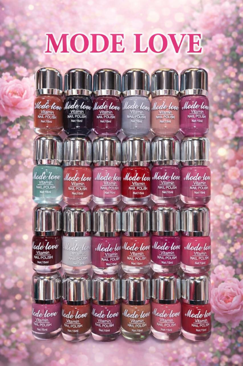 MODE LOVE Nail Polish - 24 Colors