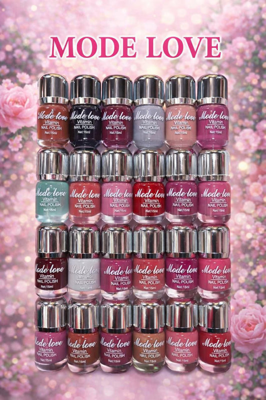 MODE LOVE Nail Polish - 24 Colors