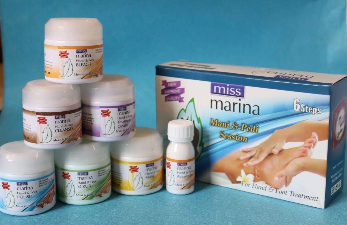 Miss Marina Mani Pedi Session Kit - 6 Steps
