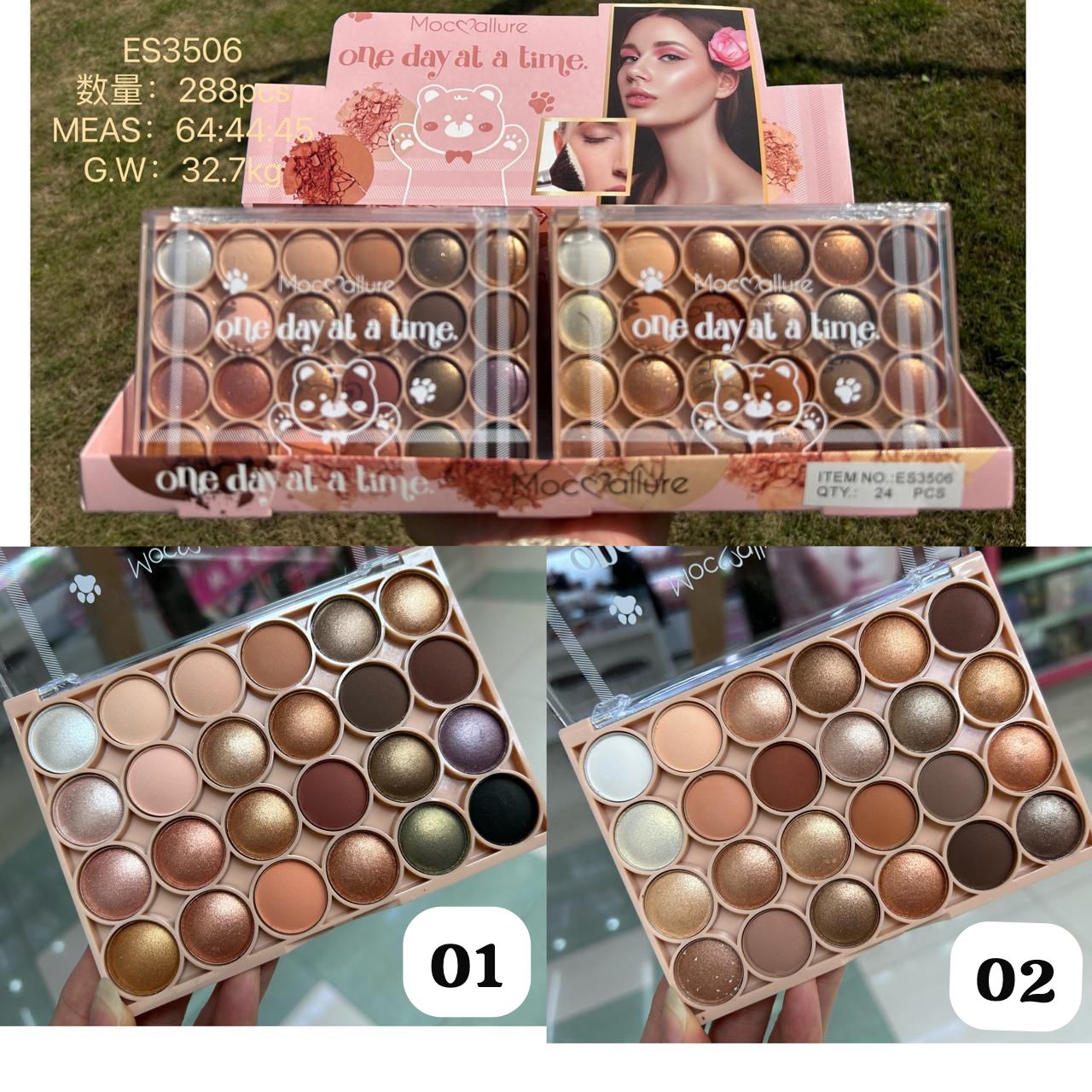 Mocallure 24 color Eyeshadow Palette
