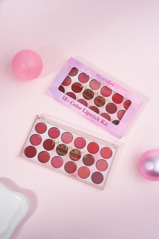 Mocallure 18 Color Lipstick Kit