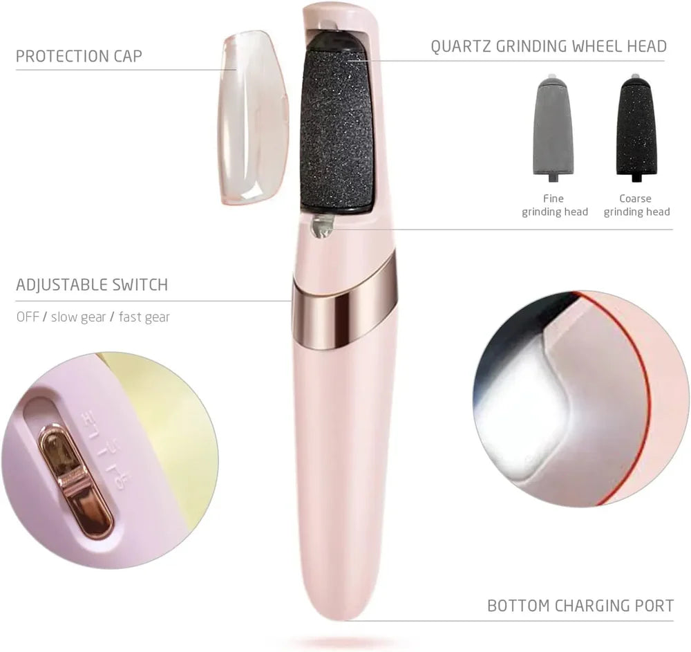 Professional Pedicure Tool | Electric Foot Callus Remover