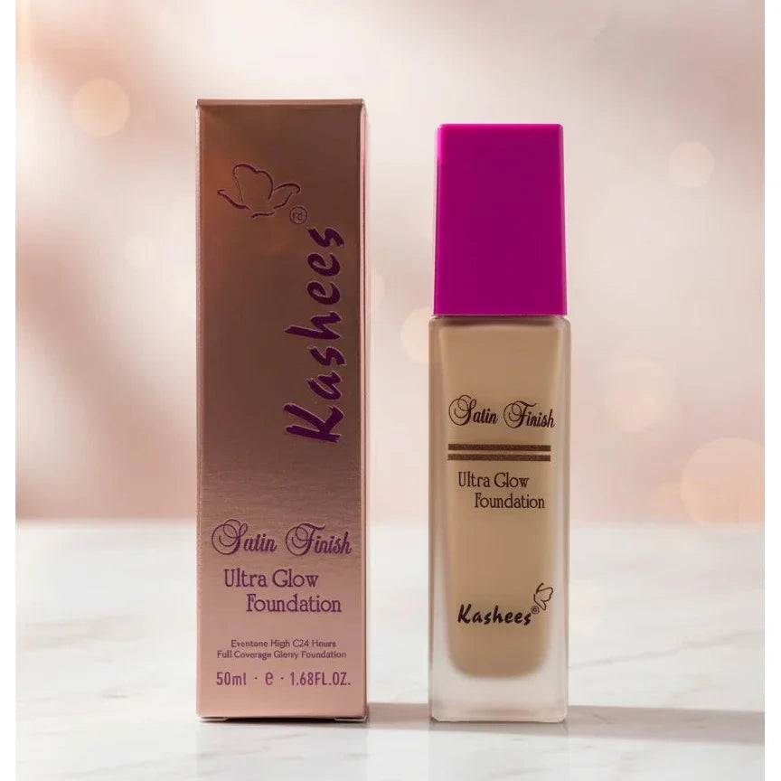 Kashees Satin Finish Ultra Glow Foundation